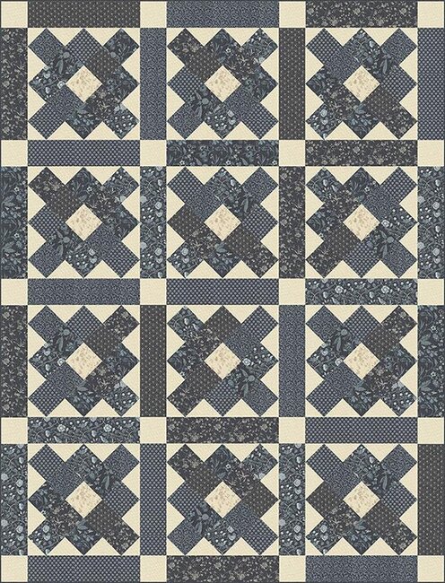 Croix Bleu - Quilt Pattern