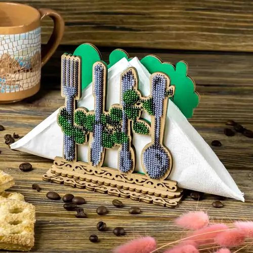 Napkin Holder - Table Setting - Wooden Bead Kit
