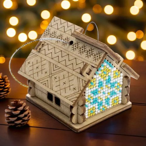 Mountain House - Ornament Wooden Bead Kit