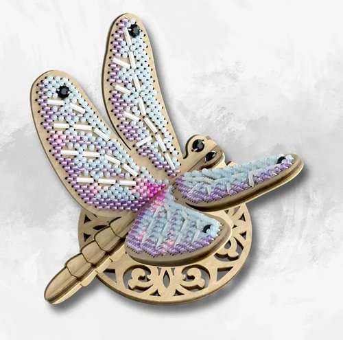 Dragonfly - Wooden Bead Kit