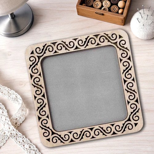 Magnetic Frame Swirls - 7.5 x 7.5 - fits Mill Hill Kits