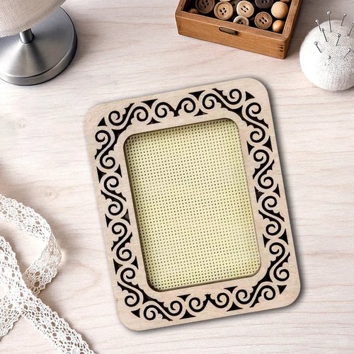Magnetic Frame Swirls - 4.1 x 5.1 - fits Mini Mill Hill