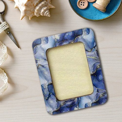 Magnetic Frame Gem Blue - 4.1 x 5.1 - Fits Mini Mill Hill