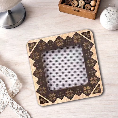 Magnetic Embroidery Frame Geometric - 3.9 x 3.9