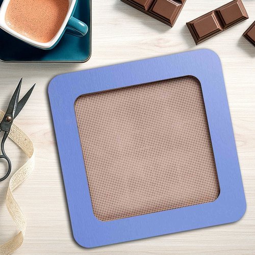 Magnetic Frame Solid Blue - 7.5 x 7.5 - Fits Mill Hill Kits