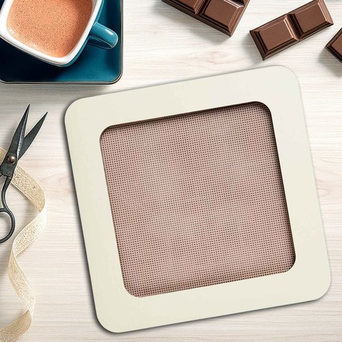 Magnetic Frame Solid Cream - 7.5 x 7.5 - Fits Mill Hill Kits