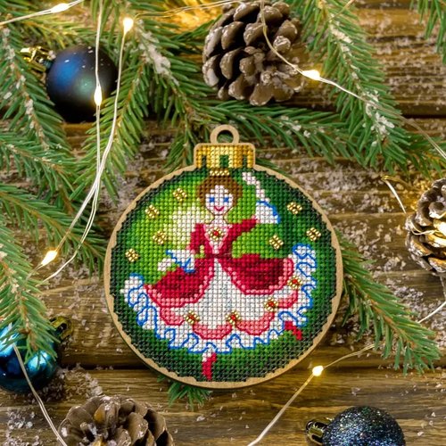 Clara Christmas Ornament - Cross Stitch Kit
