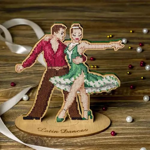 Latin Dancers - Cross Stitch Kit
