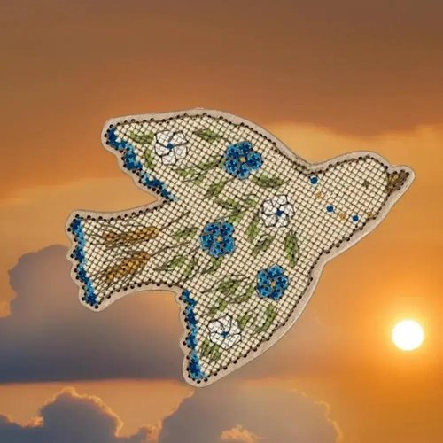 Free Bird - Periwinkle - Cross Stitch Kit