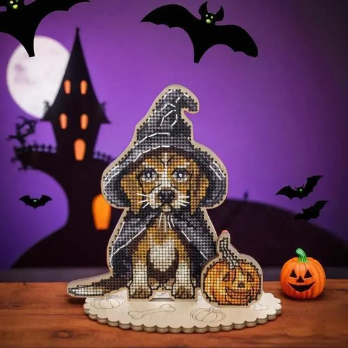 Halloween Beagle - Cross Stitch Kit