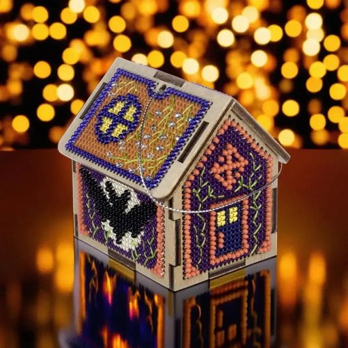 Halloween House 3D - Cross Stitch Kit