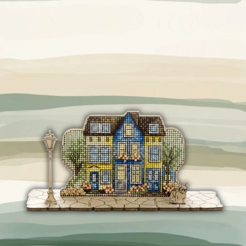 Colorful Facades - Cross Stitch Kit