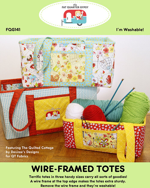 Wire Framed Totes - Quilt Pattern
