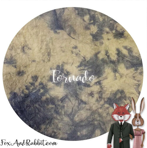 18 Ct. Tornado Aida 17x25