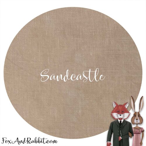 18 Ct. Sandcastle Aida 26x35