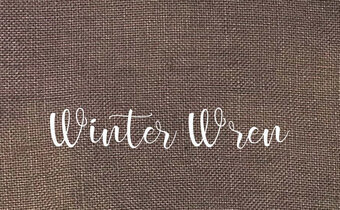 28 Ct. Winter Wren Linen 8x12