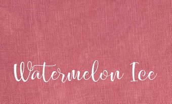 46 Ct. Watermelon Ice Linen 17x25