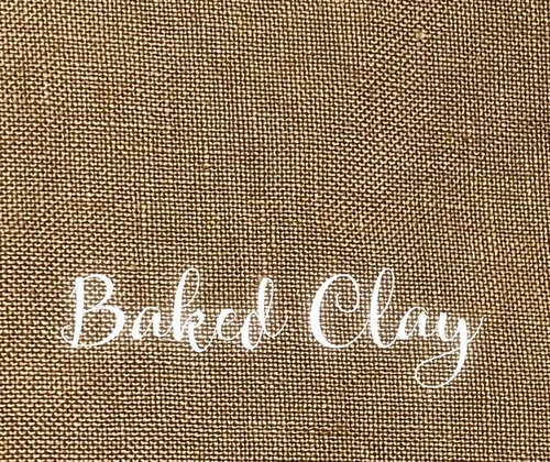 36 Ct. Baked Clay Linen 8x12