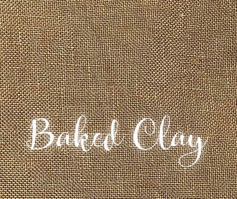40 Ct. Baked Clay Linen 35x52