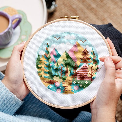 Forest Peaks - Cross Stitch Pattern