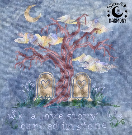 Stitch in Harmony: Carved in Stone - Halloween Cross Stitch