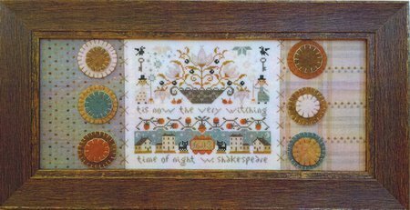 Midnight (Tis the Very Witching) - Cross Stitch Pattern