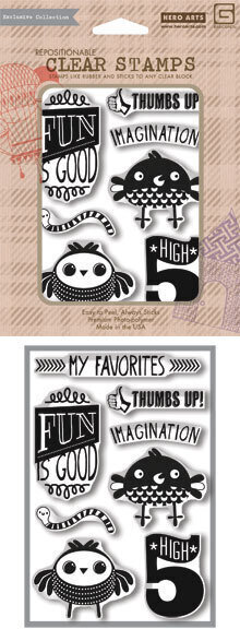 High 5 - Clear Stamp