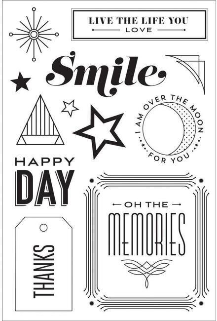 Happy Day - Clear Stamps