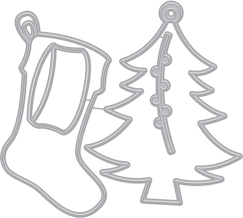 Tree & Stocking Tag - Fancy Die