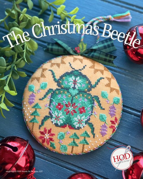 The Christmas Beetle - Cross Stitch Pattern