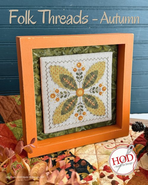Folk Threads: Autumn - Cross Stitch Pattern