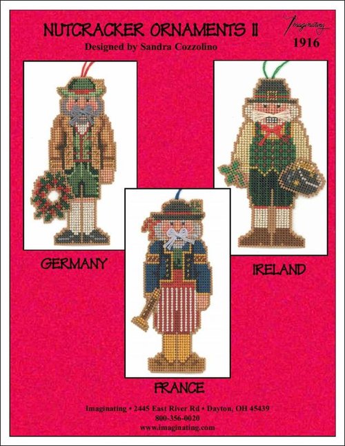 Nutcracker Ornaments II (Germany, Ireland, France)