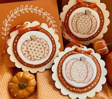 Pretty as a Pumpkin - Cross Stitch Pattern