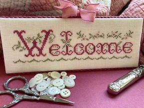 Welcome - Christmas Cross Stitch Pattern