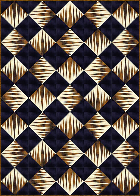Thunder And Lightning - Quilt Pattern