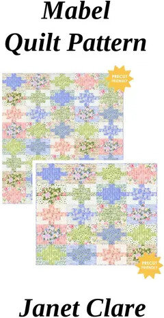 Janet Clare Mabel - Quilt Pattern - 123Stitch