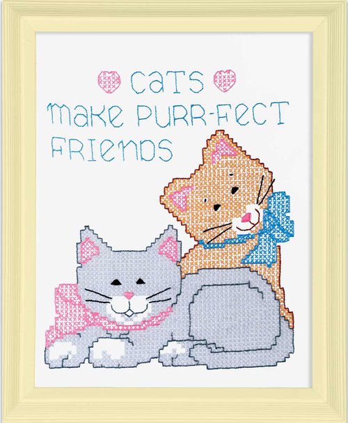 Cats Sampler - Embroidery Kit