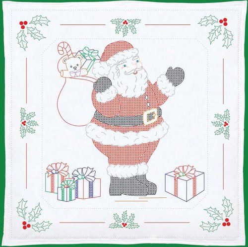 Santa Claus - Wall Quilt - Christmas Embroidery Kit