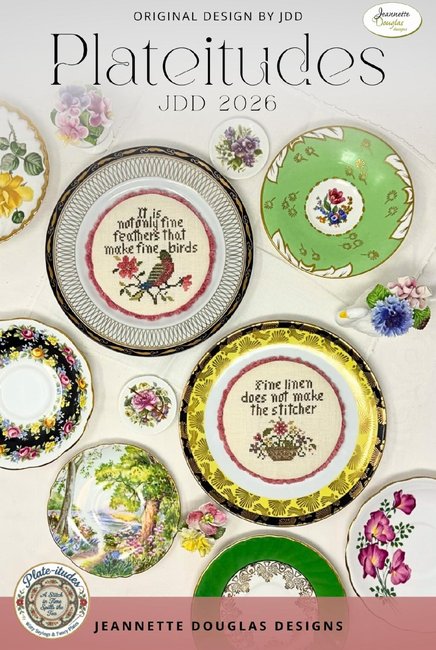 Plateitudes - Cross Stitch Pattern