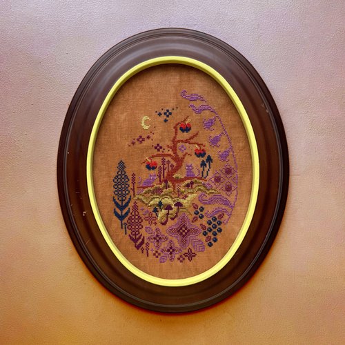 Poison Apple Tree - Cross Stitch Pattern