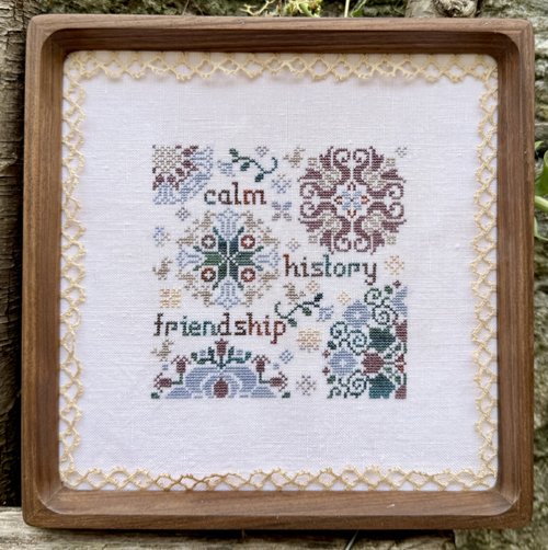 Stitching Brings Quaker - Cross Stitch Pattern