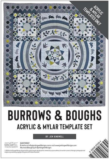 Burrows & Boughs Template Mylar