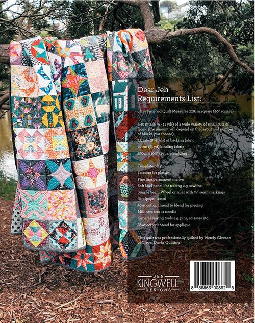 Jen Kingwell Dear Jen - Quilt Pattern - 123Stitch