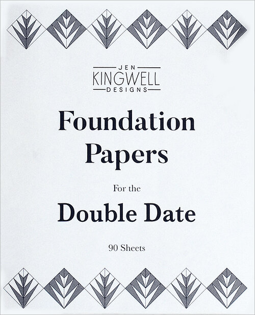 Double Date Quilt Block - Foundation Paper Piecing