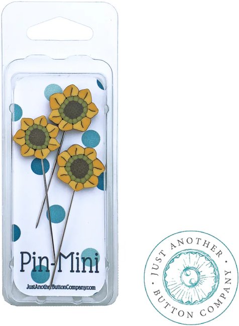 3 Sunflowers - Pin-Mini