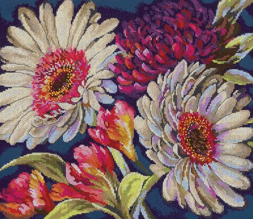 Fabulous Florals - Cross Stitch Kit