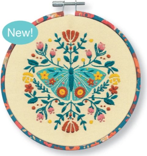 Moth - Embroidery Kit