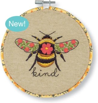 Bee Kind - Embroidery Kit
