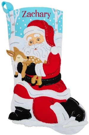 First Noel - Christmas Stocking Felt Applique Kit