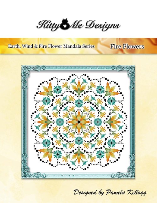 Fire Flowers - Cross Stitch Pattern